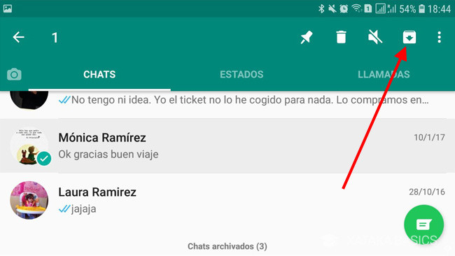 Cómo archivar conversaciones de WhatsApp y cómo recuperar los ...