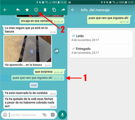 Cómo eliminar mensajes para todos en WhatsApp 1 Cómo borrar mensajes de Whatsapp antiguos