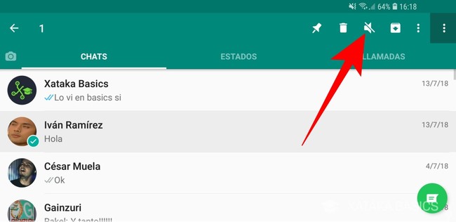 Cómo silenciar chats en WhatsApp 1 Cómo silenciar WhatsApp: conversaciones, grupos y contactos