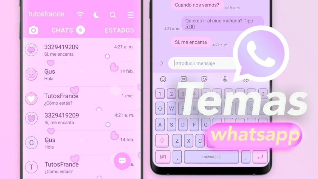 ⭐︎TEMAS PARA WHATSAPP (personaliza tu WhatsApp) 🌸🧸
